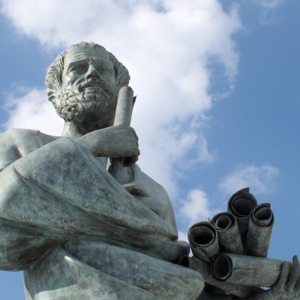 Statue of a philosopher