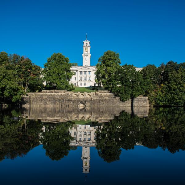 Trent Building and Highfield Lake, Nottingham